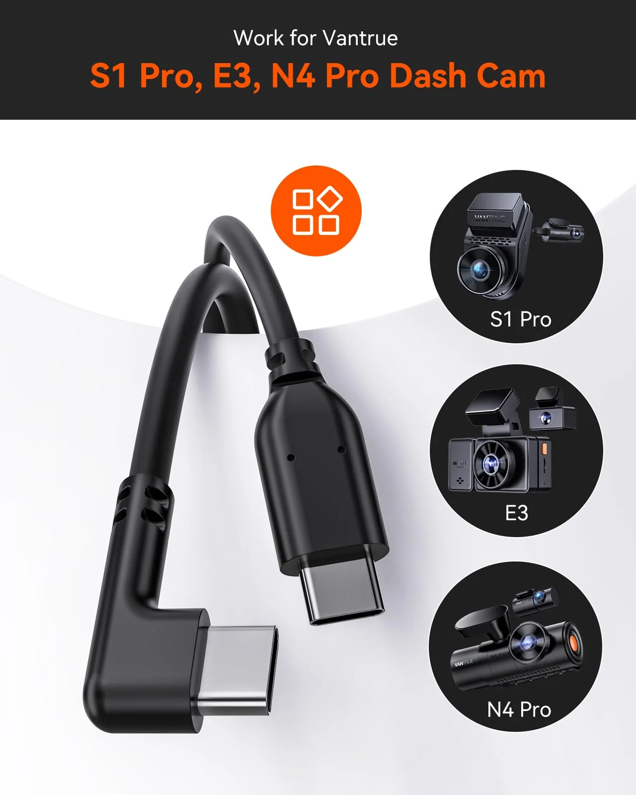 29.5ft Rear Camera Cable for N4 Pro | S1 Pro | E3 | N4 S | S1 Pro MAX | N4PS - Image 4