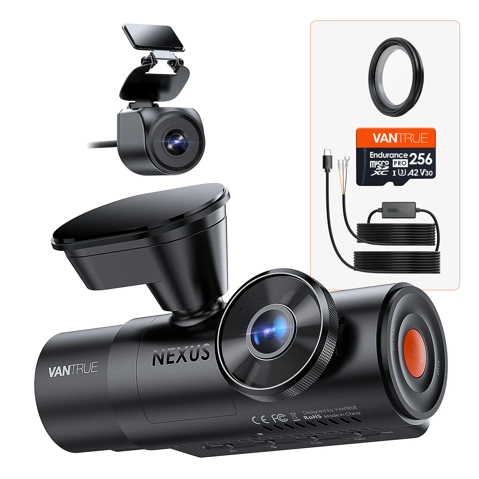 Bundle: N4 Pro S + VP03 Hardwire Kit + 256GB Card + CPL