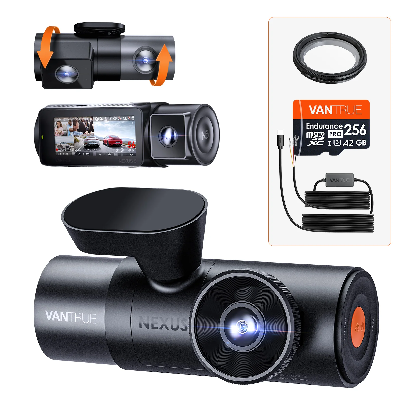 Bundle: N5 + VP03 Hardwire Kit + 256GB Card + CPL